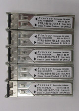 Lot Of 5 Finisar 2G SFP 550M 850nm Transceiver P/N: FTRJ-8519-7D-2.5 Tested picture