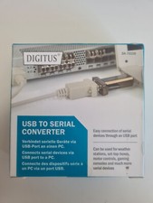DIGITUS USB to Serial Adapter Converter RS232 USB 2.0 Type-A to DSUB picture