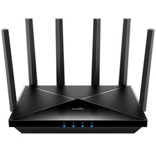 BE6500 Tri-Band Wi-Fi 7 Router, 4 Antennas, 5X GbE, WR6500 picture