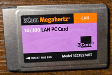 3Com Megahertz 10-100 LAN PC Card Model 3CCFE574BT picture