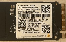 SAMSUNG 256GB M.2 2280 NVMe PCIe Solid State Drive MZ-VLQ256B MZVLQ256HBJD-00BH1 picture