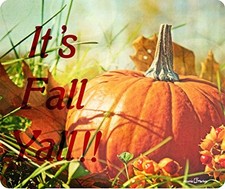 Its Fall Yall Pumpkin Patch Mouse Pad picture