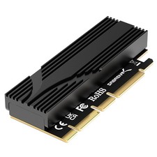 M2 to PCIe x16 Gen5 NVMe Heatsink Adapter Card Converter picture