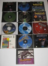 Lot of 13 PC CD-ROM Computer Games UNTESTED - Total Annihilation, Star Craft... picture