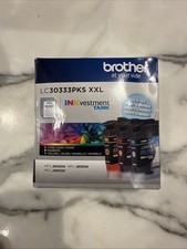 Brother Genuine LC30333PKS XXL Color Ink 3-Pack Cyan Magenta Yellow expired 2/25 picture