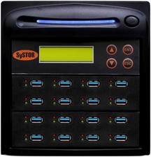 Systor 1 to 15 USB Duplicator & Eraser, Up To 9GB/Min - SYS-USB30150-15 picture