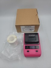 NetumScan Label Maker Portable Bluetooth Thermal Label Printer Rose Red picture