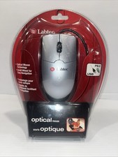 Vintage Labtec  3-Button Optical Mouse PS/2 Port Scroll Wheel Windows 95 98 ME picture