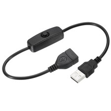 MECCANIXITY USB Cable with 501 ON/Off Switch, USB Male to Female Extension Cord picture