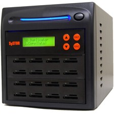 SySTOR 1-15 SD Card Duplicator Mini Micro SDHC SDXC Flash Sanitizer 2YR WARRANTY picture