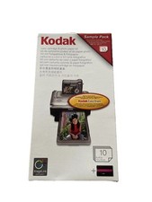 Genuine Kodak PH-10 Color Cartridge & Photo Paper Kit 4”x6” Sample 10 PK picture