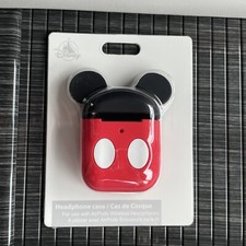 MICKEY MOUSE Airpod Wireless Headphone Protective Case Disney Park Authentic NEW picture
