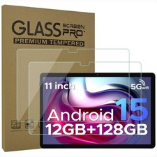 2 Pack DOOGEE U11 Screen Protector Tempered Glass for DOOGEE U11/U11 Pro 11 inch picture