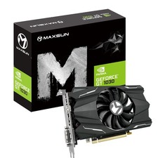 maxsun GEFORCE GT 1030 4GB GDDR4 Video Display Graphics Card GPU mini ITX Des... picture