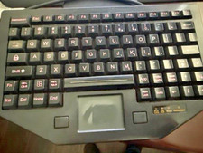 iKey FT-88-911-TP-USB-P Keyboard+RED Backlit +Emergency Key+Touchpad+USB Tested picture
