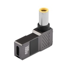 GINTOOYUN 2PCS 100W DC 7909 to USB C Adapter 90 Degree 7909 Male black picture