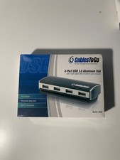 CablesToGo 4-Port USB 2.0 Aluminum Hub picture