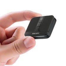 Ultra-Small, Ultra-Thin, Quiet, Rechargeable Mouse, Gunmetal, 400-MAWB picture