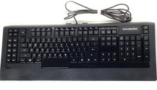 SteelSeries Apex Gaming Keyboard 64145 Wired RBG Light USB Hub Macro WORKS picture