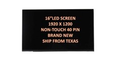 NE160WUM-NX4 V18.1 1920x1200 Display Panel Matrix Laptop LCD Screen IPS 16.0