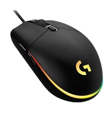 Logitech G102IC 2nd Gen LIGHTSYNC Wired Gaming Mouse Black MU0056 picture