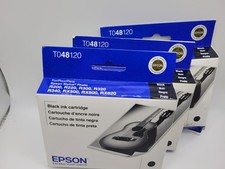 EPSON T048120 Black Ink Cartridges - New Three Pack picture