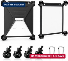 Silicone Protective Case and Suction Cup Mount for Starlink Mini/X (Black) picture