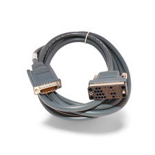 10ft LFH DB60 Male to V.35 Female Router Cable for Cisco (CAB-V35FC-10) - Blue picture