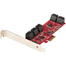 StarTech 10P6G-PCIE-SATA-CARD Startech Cc 10Port Pcie Sata Expansion Card picture