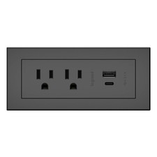 Legrand Wiremold Rdzcbk10 Radiant Furniture Power Center Usb Recessed Power picture