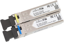 Mikrotik S-3553LC20D Two SFP (1.25G) module kit, 20Km, single mode. picture