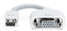 Mini VGA Port to VGA Adapter for Apple iBook eMac Powerbook Display 603-0607 picture
