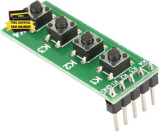 4 Key Keyboard Module Universal Control Replacement Push Button Switch Module Bo picture