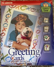 Canon Greeting Cards 20 Cards 20 Envelopes New Sealed Package picture