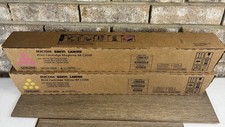 Lot 2- Ricoh Savin Lanier GENUINE Toner IM C3500 842252, 842253 Yellow Magenta picture