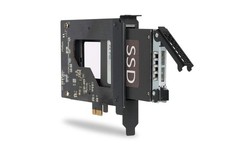 2.5 inch SATA SSD Removable Hard Drive Bay Adapter for PCIe Expansion Card Sl... picture