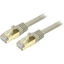 StarTech C6ASPAT2GR 2ft Gray Cat6a Shielded Patch Cable picture