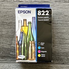 EPSON 822 DURABrite Ultra Ink Standard Capacity Black & Color Cartridge 03/2029 picture