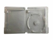 MegaDisc 1 Clear Blu-Ray Single PS3 & USB Cases 14MM Premium Holds 1 Disc+1 USB picture