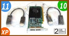 2GB✔️DUAL HDMI Video Card BUNDLE✔️Two DisplayPort to HDMI adapters✔️Dell HP  SFF picture