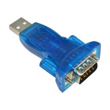 USB 2.0 to RS232 Serial Port DB9 9 Pin Male Converter Adapter - UK Seller picture