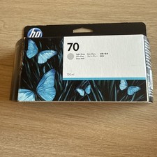 OEM Genuine HP 70 Light Gray Ink Cartridge C9451A Open Box Expired SEP 2016 picture