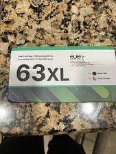 ejet 63XL Compatible Ink Cartridge Black Tri-Color for HP Inkjet Printer picture