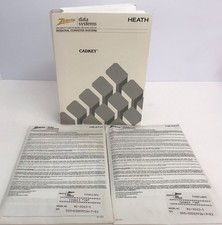 Vintage Heath Zenith Data Systems CADKEY Software and Manual 5.25