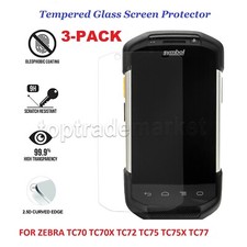 3-PACK Tempered Glass Screen Protector for Zebra TC70 TC70X TC72 TC75 TC75X TC77 picture