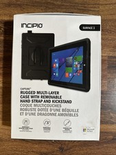 Incipio Surface 3 Capture Rugged MRSF-080-BLK Case Removable Handstrap Kickstand picture