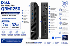 NEW QBM1250 Dell Pro Micro Plus Desktop Intel Core Ultra 5 2TB SSD 32GB DDR5 RAM picture