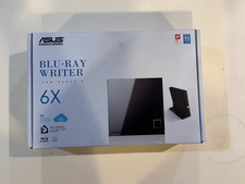 ASUS Slim External Blu Ray Writer Drive 6x SBW-06D2X-U Black Portable USB DVD picture