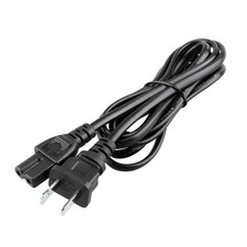 6ft AC Power Cable Cord For Samsung UN37C5000QF UN40C5000QF UN40C6300SF 2-Prong picture