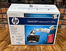 HP LaserJet P1102w Wireless Monochrome Laser Printer 19ppm USB A4 CE658A Tested picture
